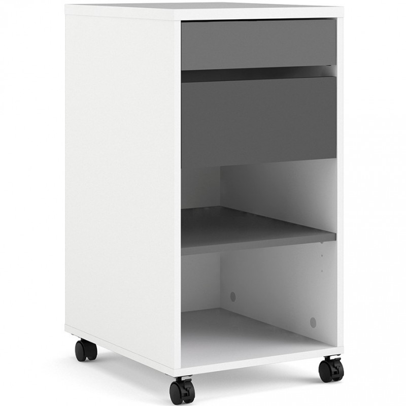 Cavaco Two Drawer Mobile File Cabinet