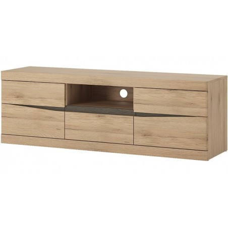 Kensington  TV Unit - One Drawer Two Door Angled View