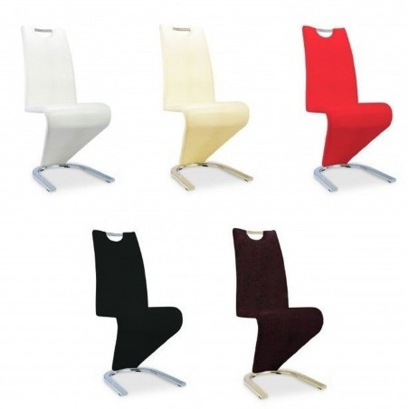 Piquet Designer Dining Chairs Pack of 2 Various colour combinations