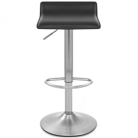 Two Brixs Model 8 Bar Stools - Black Front View