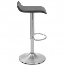Two Brixs Model 8 Bar Stools - Black Side view