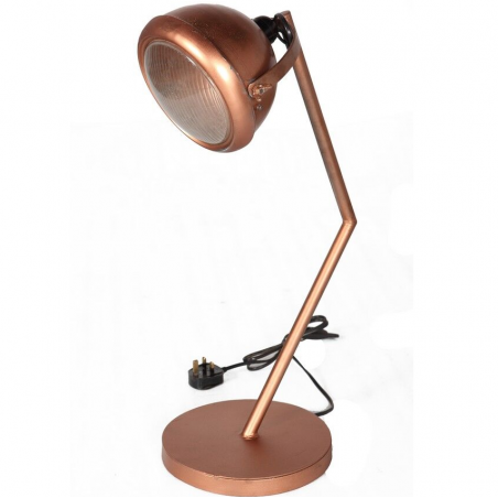 Panna Copper Lamp Stand, white background