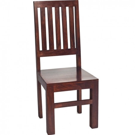 Indore Dark Mango Wooden Chair