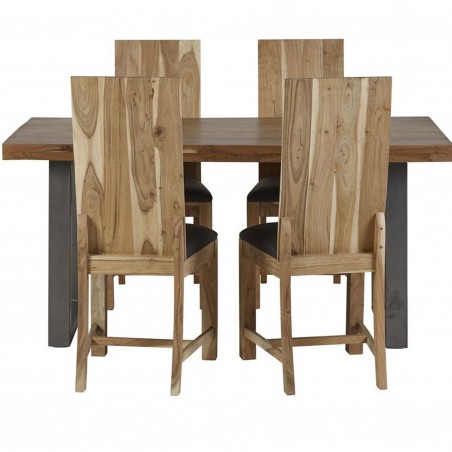 Brompton Industrial Dining Table Mood shot 2