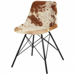 Angus Cowhide Dining Chair