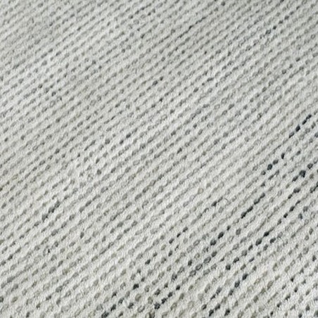 Lombardy Plain Cream and Grey Rug Zoomed