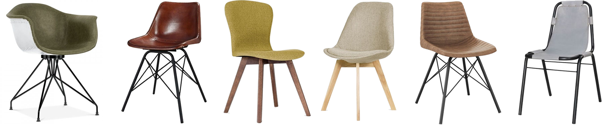 Upholstered Dining Chairs | Leather, Fabric & Faux Leather Chairs